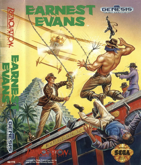 earnest evans megadrive genesis sega